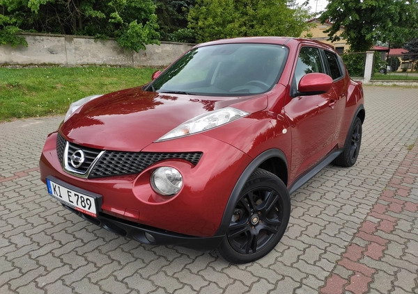 Nissan Juke cena 38800 przebieg: 62600, rok produkcji 2012 z Szczucin małe 67